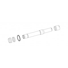 SRAM Complete rear axle kit for wheel MTH-746 BOOST 11.2018.029.000