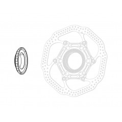SRAM Brake disc closure with system LOGO (1UD) CENTERLOCK 11.2018.063.004
