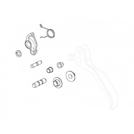 SRAM Replacement adjustment mechanism without cam 11.5018.053.004