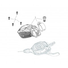 SRAM Recambio de tapa para mando cambio TRIGGER SX EAGLE 11.7018.083.000