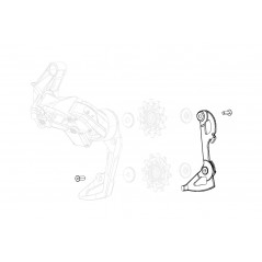 SRAM Repuesto de caja interna para cambio RED XPLR ETAP AXS 11.7518.093.009