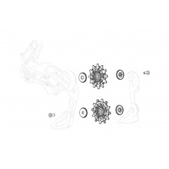 SRAM Kit de repuesto tornillo para cambio FORCE XPLR ETAP AXS 11.7518.093.010