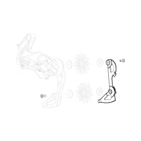 SRAM Replacement internal gearbox for FORCE/RIVAL XPLR ETAP AXS 11.7518.093.011