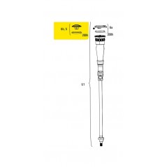 ROCK SHOX Dial ajuste compresión compatible RUDY (2022) 11.4018.082.036