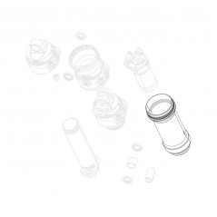 ROCK SHOX Recambio amortiguador neumático compatible MONARCH 152X31MM 11.4118.033.008