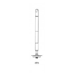 ROCK SHOX Stem replacement for one stroke DELUXE SELECT (C1) 2023+ 11.4118.111.550