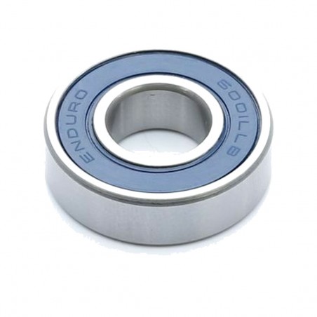 ENDURO BEARINGS Rodamiento radial para buje 6001 LLB ABEC-3 (C3 CLEARANCE) 12MM X 28MM 8MM EB8003
