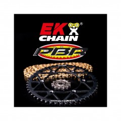 EK CHAIN Kit de transmisión para motocicleta con corona ultraligera EK/PBR 520MRD7 13/49 3065505