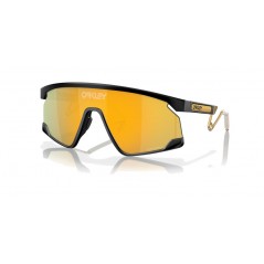 OAKLEY Gafas de sol estilo urbano con marco metálico BXTR METAL MATTE - PRIZM 24K 8009461007