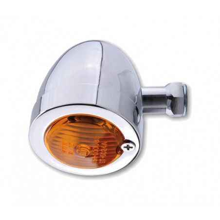 HIGHSIDER Intermitente plano tipo bala con cristal y homologación SMART BULLET FLAT - E 1 PZA 1139367