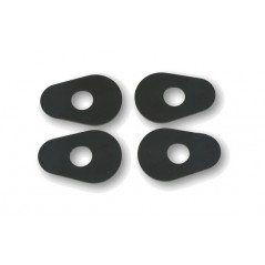 HIGHSIDER Mounting plates for various s of SMART INDY SPACER YAHMAHA SET 1139383