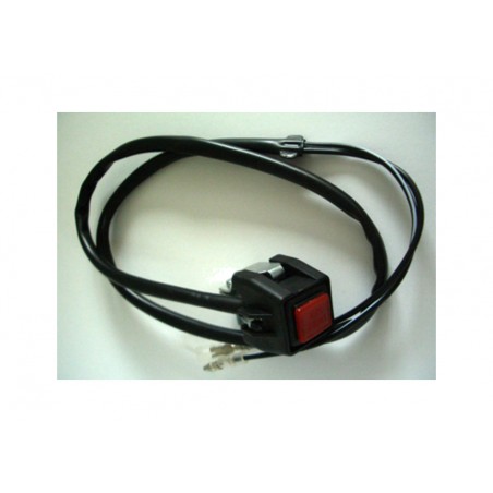 HIGHSIDER Interruptor universal cuadrado tipo pulsador para paro de motor o claxon SMART 1139482