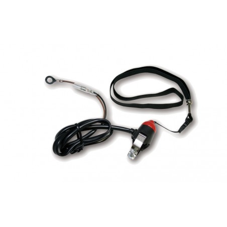 HIGHSIDER Interruptor de parada emergencia universal con circuito magnético y goma, tipo normalmente abierto, impermeable SMART 