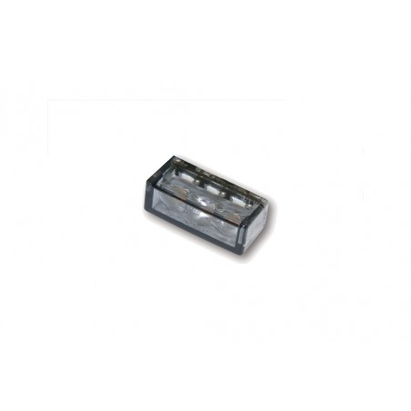 HIGHSIDER LED flashing light with smoked glass and homologation SMART CUBE-H E PAR 1139701