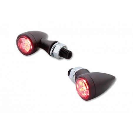 HIGHSIDER Rear light and LED indicator with smoked glass homologation e SMART SIXTEEN BULLET 3IN1 PAR 1139725