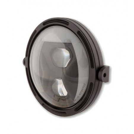HIGHSIDER Faro led de siete pulgadas tipo con reflector ahumado y montaje lateral PRO R1 8 3065458