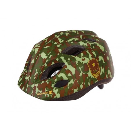 POLISPORT Casco para niño con luz led 725710