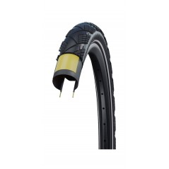 SCHWALBE Cubierta neumático para bicicleta plegable MARATHON EFFICIENCY 28X1.70 HS617 EVO SUPER RACE V-G ADDIX REFL 45-622 72592