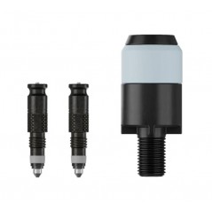SCHWALBE Kit de conversión válvula tubeless A CLIK VALVE C/ADAPTADOR CABEZAL HINCHAD 726014