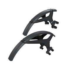 ZEFAL JUEGO DE GUARDABARROS DEFLECTOR FM65 26-29" NEGRO 726430