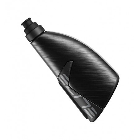 ELITE Kit crono con portabidón y bidón aero CX CARBONO/BIDON 500 ML NEGRO 2024 726461