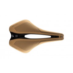PROLOGO Bicycle saddle with slide control AGX SPACE TIROX 153 BEIGE/NEGRO 725457