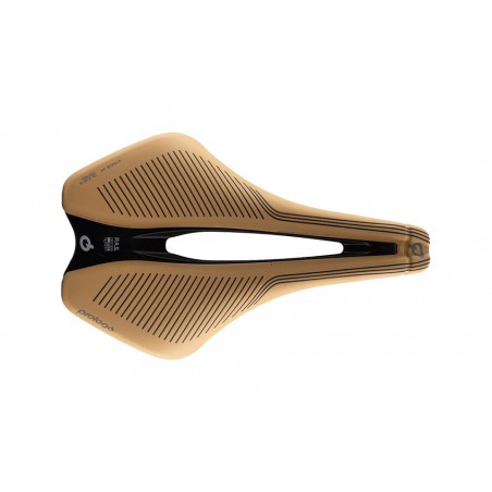 PROLOGO Sillín para bicicleta con slide control AGX SPACE TIROX 153 BEIGE/NEGRO 725457
