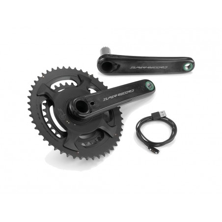 CAMPAGNOLO Carbon bicycle crankset with power meter SUPER RECORD WRL PROT 45X29D 12V 170 MM 725687