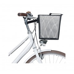 BASIL Front bicycle basket with steel stem support BILBAO (26X22X28 CM) 725828