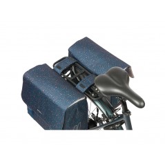 BASIL Alforjas traseras para bicicleta con sistema universal poliéster FLAIR 35L (35X15X31 CM) BRIDGE 725837VAR