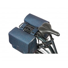 BASIL Rear bicycle panniers with polyester plate FLAIR 35L (35X15X31 CM) MIK 2.0 725838VAR