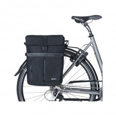 BASIL Bicycle bag with polyester system MOVE COMMUTER 15L (27X16X38 CM) MIK 725843VAR