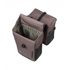 BASIL Alforjas traseras para bicicleta con sistema universal poliéster MOVE 30L (27X16X38 CM) BRIDGE 725845VAR