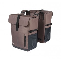 BASIL Alforjas traseras para bicicleta con sistema universal poliéster MOVE 30L (27X16X38 CM) BRIDGE 725845VAR