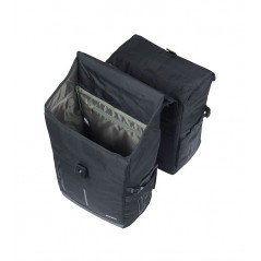 BASIL Alforjas traseras para bicicleta con sistema universal poliéster MOVE 30L (27X16X38 CM) BRIDGE 725845VAR
