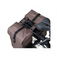 BASIL Alforjas traseras para bicicleta con placa poliéster MOVE 30L (27X16X38 CM) MIK 2.0 725847VAR