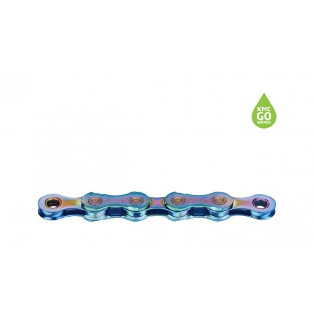 KMC Wax-lubricated bicycle chain X11 WAXED 1/2X11/128" 118 ESLABONES 11V 725888