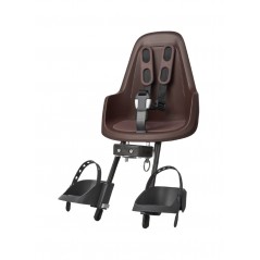 BOBIKE Portabebés delantero para bicicleta chocolate ONE MINI 726061