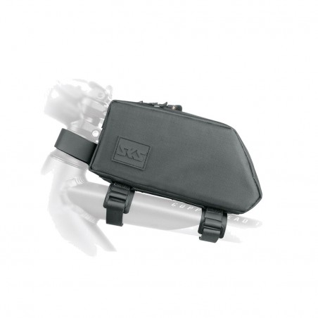 SKS Bolsa de cuadro para bicicleta con montaje en el tubo superior poliéster URBAN 0.65L (21X6X10 CM) 726117