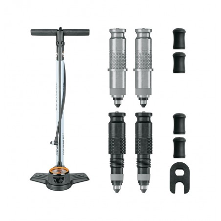 SKS Workshop inflator for bicycle valves AIR X-PLORER SCHWALBE CLIK VALVE 726127