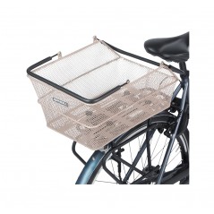 BASIL Cesta trasera para bicicleta con placa acero CENTO (24X39X13.5 CM) MIK 726726VAR