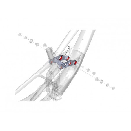 LAPIERRE Bieleta de pivote alto para bicicleta eléctrica E-BIKE SPICY KLP00050