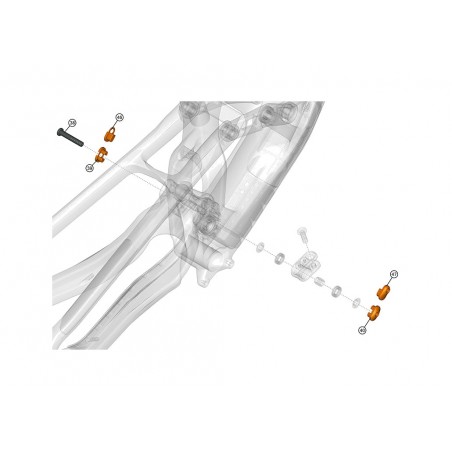 LAPIERRE Flipchip kit for electric bike E-BIKE SPICY KLP00057