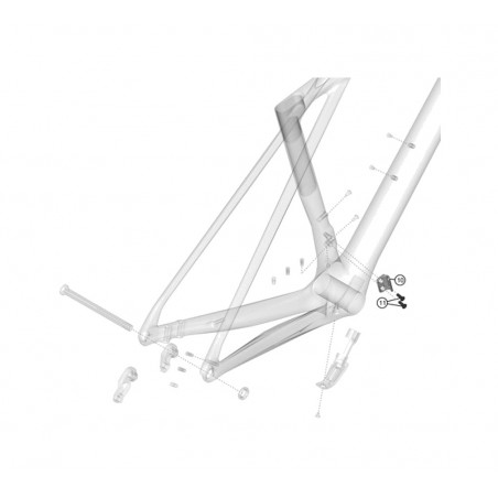 LAPIERRE Front bike hanger XELIUS DRS KLP00092