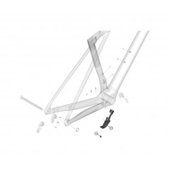 LAPIERRE Bicycle battery mount XELIUS DRS KLP00093