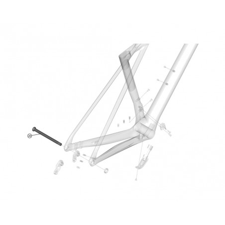 LAPIERRE Eje pasante para bicicleta XELIUS DRS KLP00097