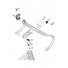 LAPIERRE Juego de hardware para potencia bicicleta XELIUS DRS KLP00133