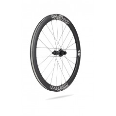 VISION Aerodynamic carbon road bike wheelset with disc and clincher system METRON 45 SL CENTERLOCK SRAM XDR EDITION TUBELESS REA