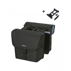 BASIL Rear bicycle panniers with system GO 32L (14X27X31 CM) MIK 2.0 727032