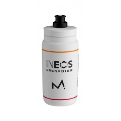 ELITE Bidón de ciclismo INEOS GRENADIER BLANC 550 ML 2025 FLY TEAM 727068
